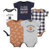 imageHudson Home Collection Baby Shawl Collar Plush RobeFootball Huddles