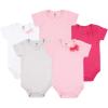 imageHudson Baby Cotton Bodysuits Basic Bow 36 Months