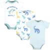 imageHudson Baby Cotton Bodysuits Family Dino 912 Months