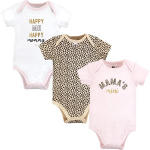 imageHudson Home Collection Baby Shawl Collar Plush RobeLeopard Mamas Mini