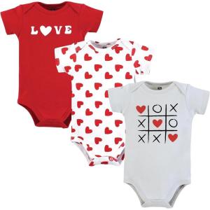 imageHudson Home Collection Baby Shawl Collar Plush RobeLove Hearts
