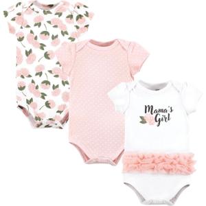 imageHudson Home Collection Baby Shawl Collar Plush RobeMamas Girl Pink Peony Tutu