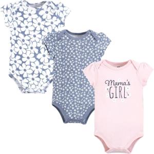 imageHudson Home Collection Baby Shawl Collar Plush RobeMamas Girl Tiny Flower