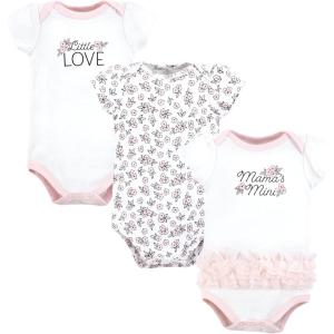 imageHudson Home Collection Baby Shawl Collar Plush RobeMini Primrose Tutu