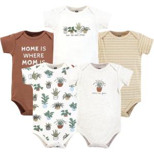 imageHudson Home Collection Baby Shawl Collar Plush RobePlants