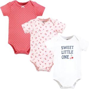 imageHudson Home Collection Baby Shawl Collar Plush RobeSweet Cherry