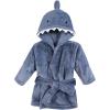 image:imageHudson Baby unisexbaby Plush Bathrobe and Toy SetBlue Shark