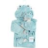 image:imageHudson Baby unisexbaby Plush Bathrobe and Toy SetCool Frog