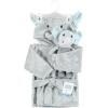image:imageHudson Baby unisexbaby Plush Bathrobe and Toy SetDreamy Elephant