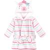 image:imageHudson Baby unisexbaby Plush Bathrobe and Toy SetFlower Llama