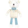 image:imageHudson Baby unisexbaby Plush Bathrobe and Toy SetGingham Bear Boy