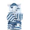 image:imageHudson Baby unisexbaby Plush Bathrobe and Toy SetPirate Elephant