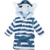 image:imageHudson Baby unisexbaby Plush Bathrobe and Toy SetPirate Elephant