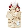 image:imageHudson Baby unisexbaby Plush Bathrobe and Toy SetPlaid Bear