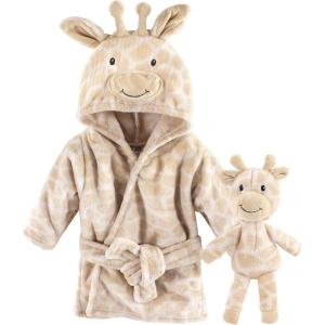 image:imageHudson Baby unisexbaby Plush Bathrobe and Toy SetGiraffe
