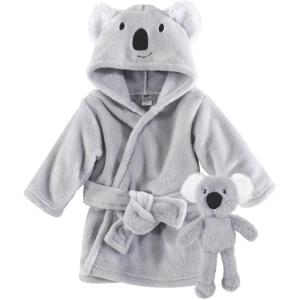 image:imageHudson Baby unisexbaby Plush Bathrobe and Toy SetKoala