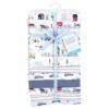 image:imageLittle Treasure Hudson Baby Cotton Poly Flannel Receiving Blankets Multipack Pink Rose 30x30 inchesBlue City Life