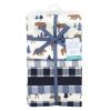 image:imageLittle Treasure Hudson Baby Cotton Poly Flannel Receiving Blankets Multipack Pink Rose 30x30 inchesBlue Moose Bear