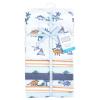 image:imageLittle Treasure Hudson Baby Cotton Poly Flannel Receiving Blankets Multipack Pink Rose 30x30 inchesBlue Pastel Dino