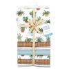 image:imageLittle Treasure Hudson Baby Cotton Poly Flannel Receiving Blankets Multipack Pink Rose 30x30 inchesBrown Plants