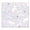 image:imageLittle Treasure Hudson Baby Cotton Poly Flannel Receiving Blankets Multipack Pink Rose 30x30 inchesGrey Whimsical Unicorn