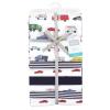 image:imageLittle Treasure Hudson Baby Cotton Poly Flannel Receiving Blankets Multipack Pink Rose 30x30 inchesMulticolor Going Places