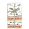 image:imageLittle Treasure Hudson Baby Cotton Poly Flannel Receiving Blankets Multipack Pink Rose 30x30 inchesOrange Dinosaur Adventures
