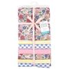 image:imageLittle Treasure Hudson Baby Cotton Poly Flannel Receiving Blankets Multipack Pink Rose 30x30 inchesPink Blue Pretty Florals