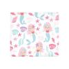 image:imageLittle Treasure Hudson Baby Cotton Poly Flannel Receiving Blankets Multipack Pink Rose 30x30 inchesPink Mermaid
