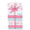 image:imageLittle Treasure Hudson Baby Cotton Poly Flannel Receiving Blankets Multipack Pink Rose 30x30 inchesPink Mermaid