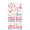 image:imageLittle Treasure Hudson Baby Cotton Poly Flannel Receiving Blankets Multipack Pink Rose 30x30 inchesPink Modern Botanical