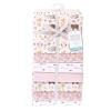 image:imageLittle Treasure Hudson Baby Cotton Poly Flannel Receiving Blankets Multipack Pink Rose 30x30 inchesPink Pinecone