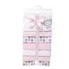 image:imageLittle Treasure Hudson Baby Cotton Poly Flannel Receiving Blankets Multipack Pink Rose 30x30 inchesPink Stripes