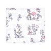 image:imageLittle Treasure Hudson Baby Cotton Poly Flannel Receiving Blankets Multipack Pink Rose 30x30 inchesPurple Garden Fairies