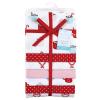 image:imageLittle Treasure Hudson Baby Cotton Poly Flannel Receiving Blankets Multipack Pink Rose 30x30 inchesRed Hot Cocoa