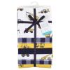 image:imageLittle Treasure Hudson Baby Cotton Poly Flannel Receiving Blankets Multipack Pink Rose 30x30 inchesYellow Construction