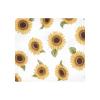 image:imageLittle Treasure Hudson Baby Cotton Poly Flannel Receiving Blankets Multipack Pink Rose 30x30 inchesYellow Sunflower