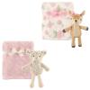 image:imagePlush Blanket 2Pack with Plush Animal Toys 2PackGirl LambFawn