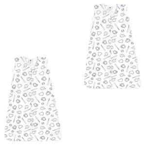image:imageHudson Baby Unisex Baby Cotton Sleeveless Wearable Sleeping Bag Sack Blanket Fairytale Princess 06 MonthsBaseball 2pack