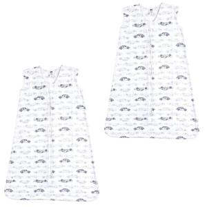 image:imageHudson Baby Unisex Baby Cotton Sleeveless Wearable Sleeping Bag Sack Blanket Fairytale Princess 06 MonthsClassic Cars 2pack