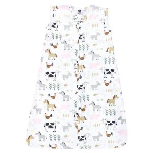 image:imageHudson Baby Unisex Baby Cotton Sleeveless Wearable Sleeping Bag Sack Blanket Fairytale Princess 06 MonthsCute Farm