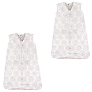 image:imageHudson Baby Unisex Baby Cotton Sleeveless Wearable Sleeping Bag Sack Blanket Fairytale Princess 06 MonthsModern Flower 2pack