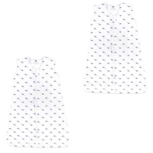 image:imageHudson Baby Unisex Baby Cotton Sleeveless Wearable Sleeping Bag Sack Blanket Fairytale Princess 06 MonthsSeagull 2pack