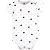 image:imageHudson Baby Cotton Bodysuits Girl Mommy Pink Navy 3Pk