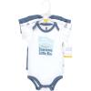 image:imageHudson Baby Infant Boy Cotton Bodysuits Jawsome Little Bro Preemie