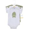 image:imageHudson Baby Infant Boy Cotton Bodysuits Modern Dino Preemie