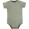 image:imageHudson Baby Infant Girl Cotton Bodysuits Be Happy Floral Preemie
