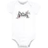 image:imageHudson Baby Infant Girl Cotton Bodysuits So Pretty Flower Preemie