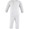 image:imageHudson Baby unisexchild Cotton CoverallsPink Gray Elephant