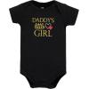 image:imageRed amp Black Daddy Bodysuits 3Pack for Girls by Hudson Baby